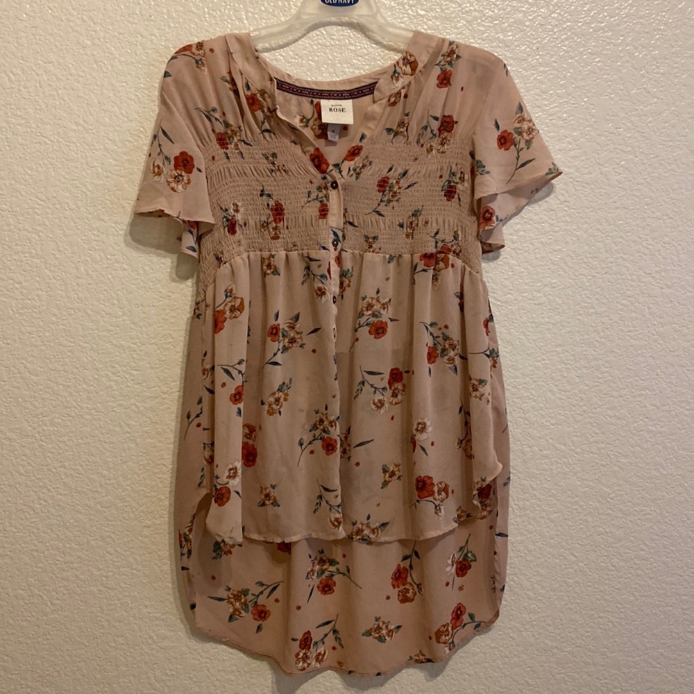 Cute floral blouse